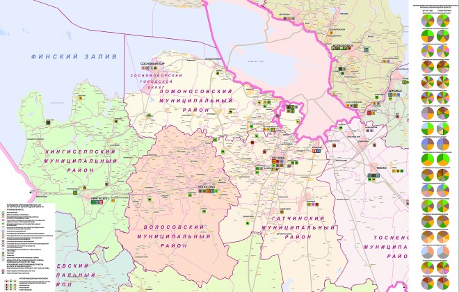 Карта Ленинградской Области По Районам -superstoreairing