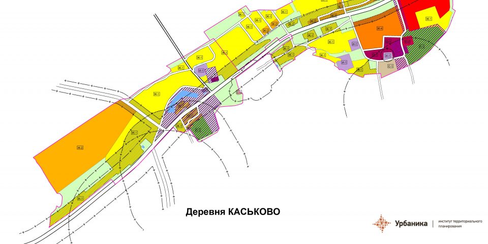Градостроительное зонирование. Поселок Сельцо и деревня Каськово